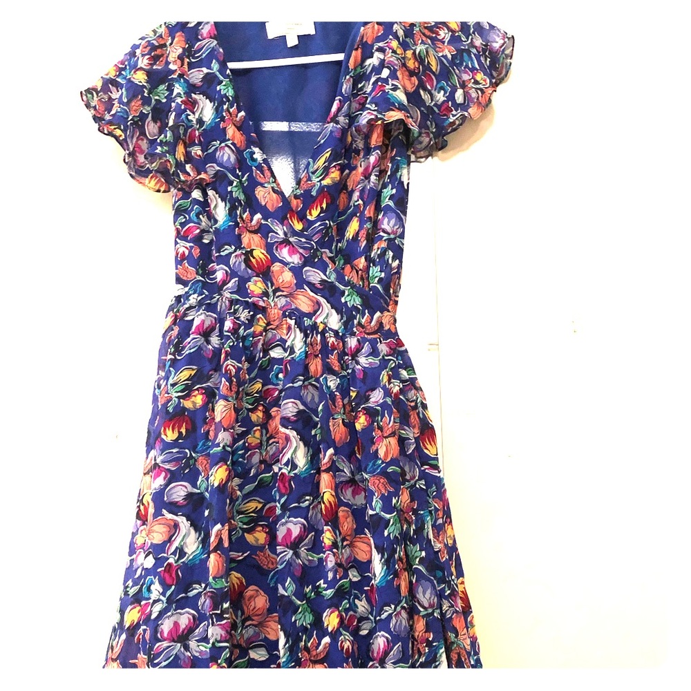 Diane von furstenberg-esque wrap dress, Size four